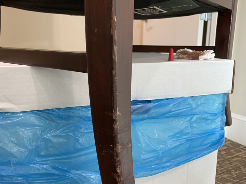 Chair Restoration At Lenbrook gallery image