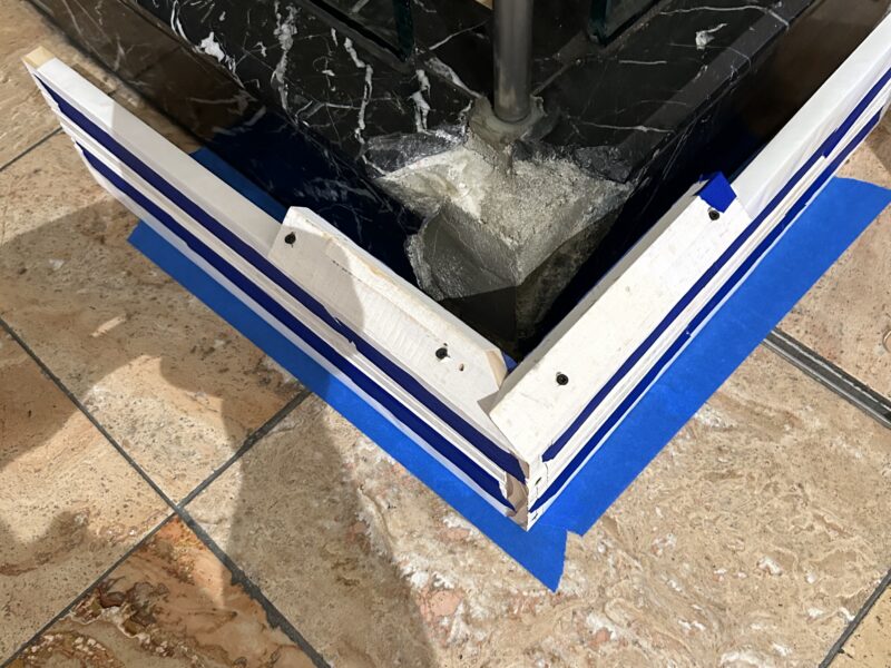 Black Marble Tile Restoration Phipps gallery image