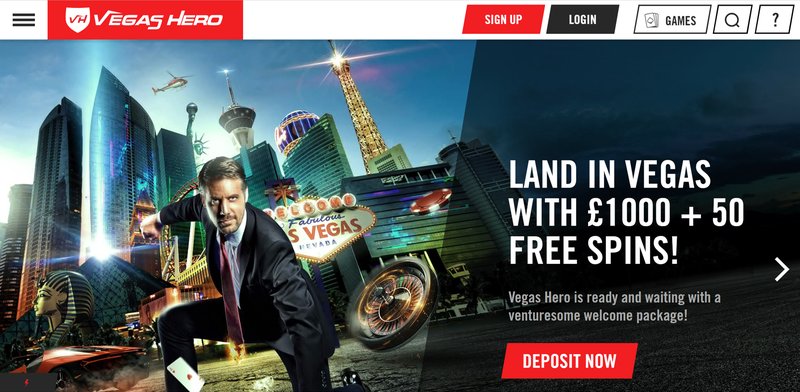 Overview of vegas hero casino uk